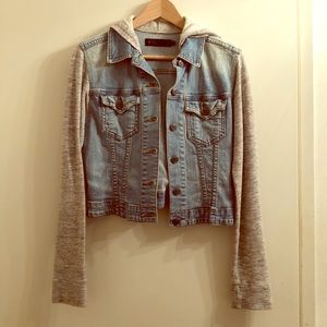 JET John Eshaya denim knit jacket